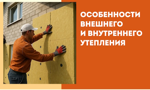 Какие особенности внешнего и внутреннего утепления в Гатчине