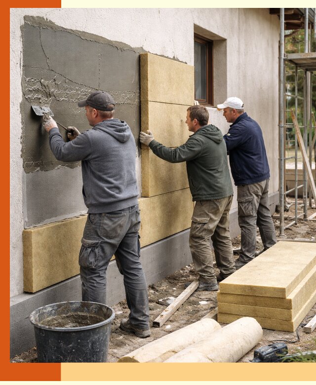 Утепление частного дома в Гатчине — тепло, экономия и надежность