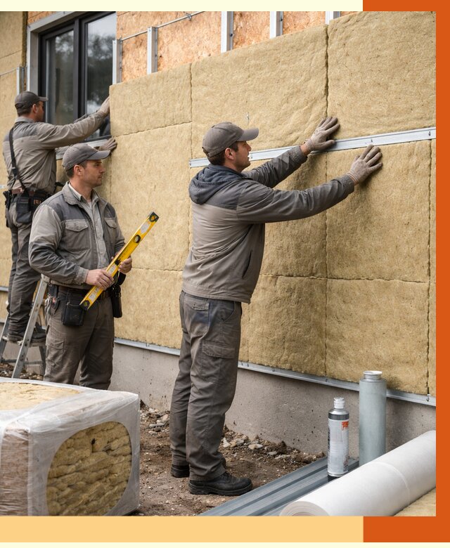 Утепление дома из SIP панелей в Гатчине от 6371 руб./м² под ключ | ТепломастерГтч