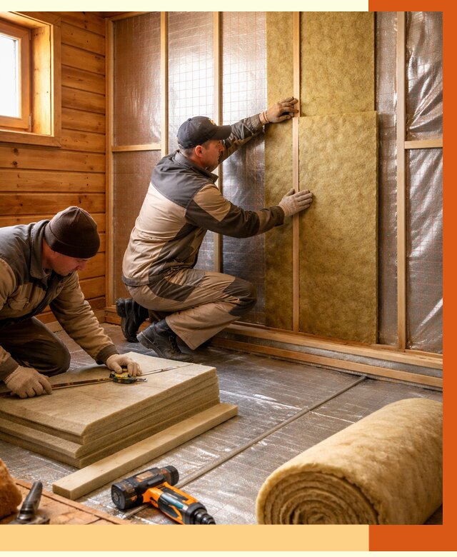 Утепление бани изнутри в Гатчине под ключ от 4316 руб./м² | ТепломастерГтч