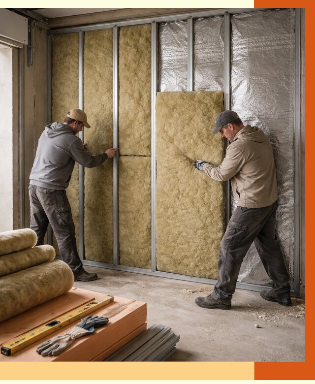 Утепление гаража изнутри в Гатчине от 7707 руб/м2 — работы и цена | ТепломастерГтч