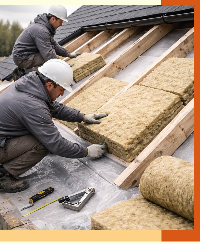 Утепление крыши в Гатчине от 1901 руб./м2 — комплексное утепление кровли | ТепломастерГтч