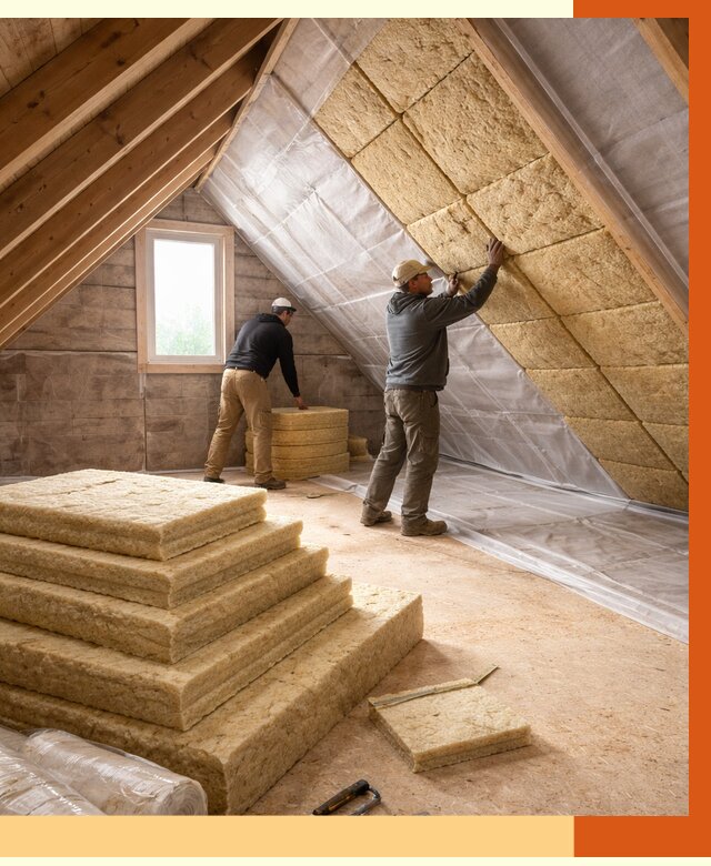 Утепление мансарды в Гатчине от 2569 руб/м2 — комплексно и под ключ | ТепломастерГтч