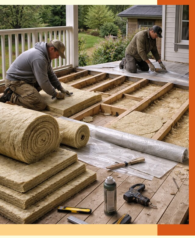 Утепление террасы в Гатчине от 4316 руб./м2 — утеплить террасу под ключ | ТепломастерГтч