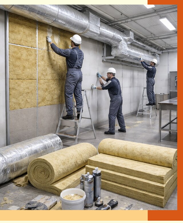 Утепление пищевого цеха в Гатчине от 12845 руб./м² — комплексно под ключ | ТепломастерГтч