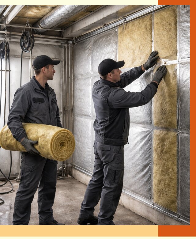 Утепление автомойки в Гатчине от 8735 руб./м2 — комплексное утепление под ключ | ТепломастерГтч