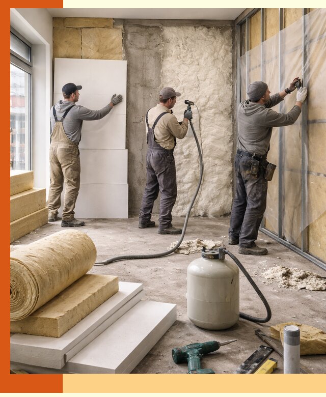 Утепление магазина в Гатчине: комплексные решения по теплоизоляции