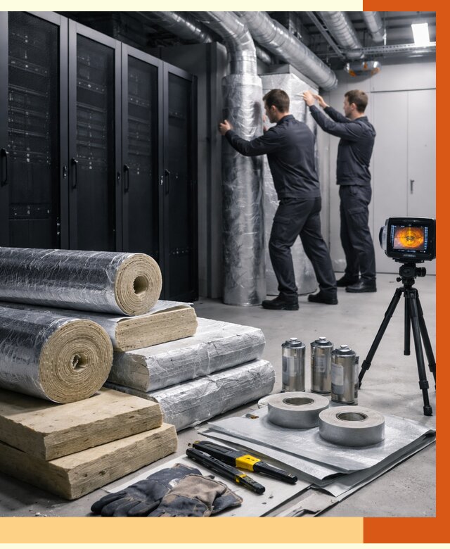 Утепление серверной в Гатчине от 8735 руб./м² — комплексно под ключ | ТепломастерГтч