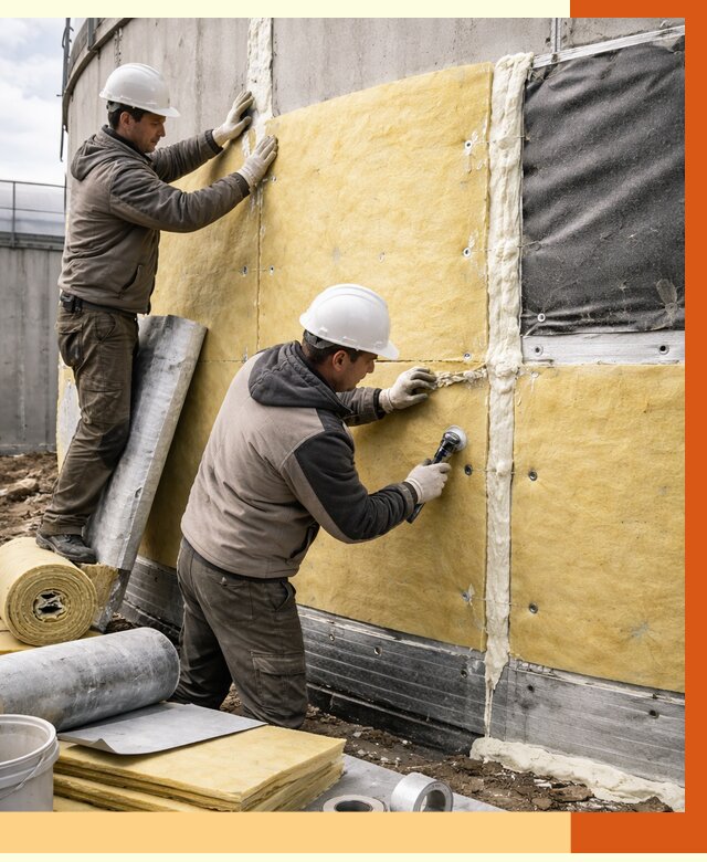 Утепление резервуара в Гатчине от 28259 руб/м2 — монтаж ППУ и комплекс под ключ | ТепломастерГтч