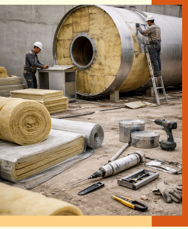 Утепление резервуара с топливом в Гатчине от 28259 руб. под ключ | ТепломастерГтч