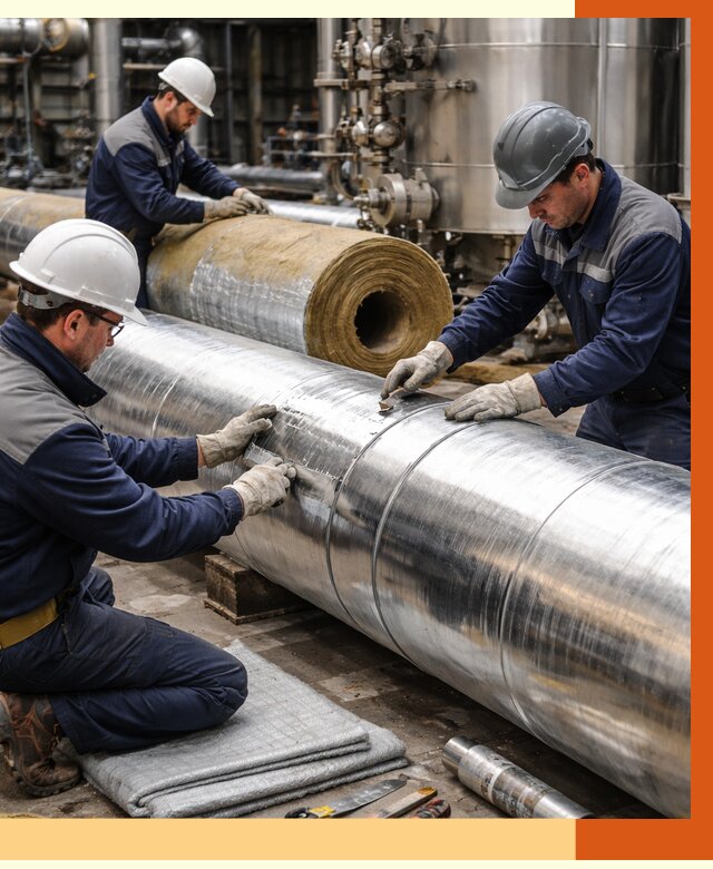 Утепление технологического оборудования в Гатчине от 4316 руб. за м2 | ТепломастерГтч