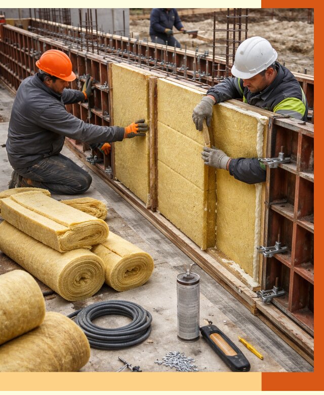 Теплоизоляция опалубки в Гатчине от 7399 руб. за м2 — услуги и монтаж | ТепломастерГтч