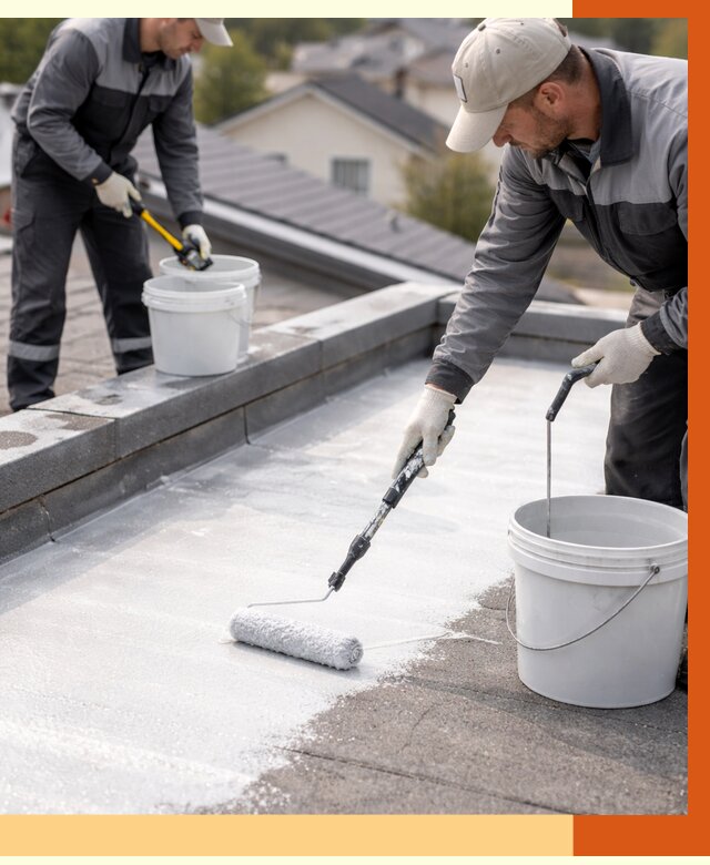 Утепление кровли жидкой теплоизоляцией в Гатчине от 2209 руб./м2 | ТепломастерГтч