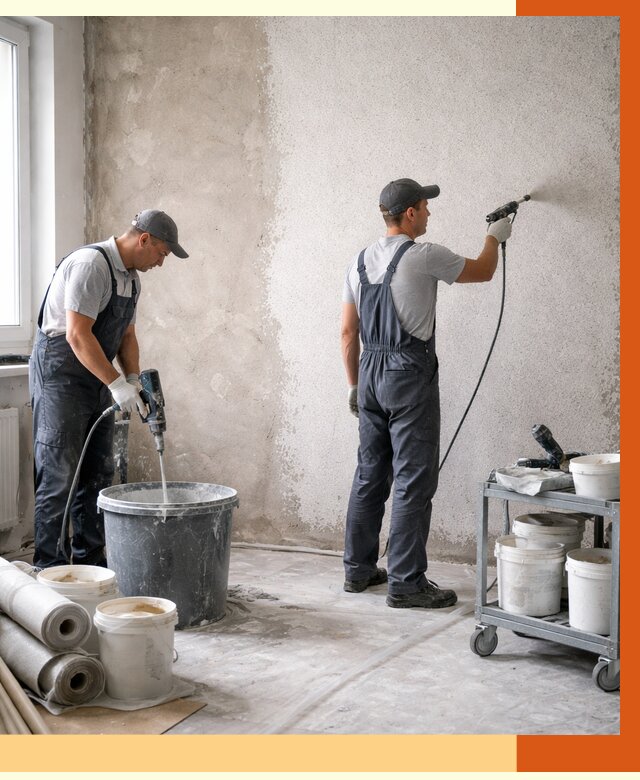 Утепление стен жидкой теплоизоляцией в Гатчине от 4316 руб/м² | ТепломастерГтч