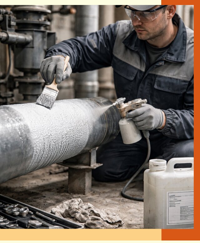 Утепление оборудования жидкой теплоизоляцией в Гатчине от 4624 руб. | ТепломастерГтч