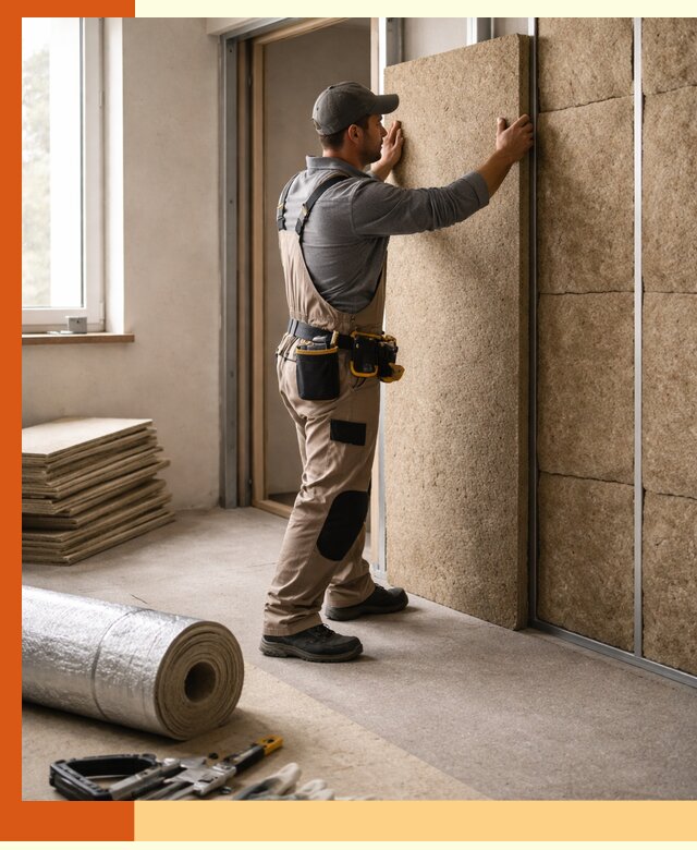 Шумоизоляция дома в Гатчине — комплексная защита от шума