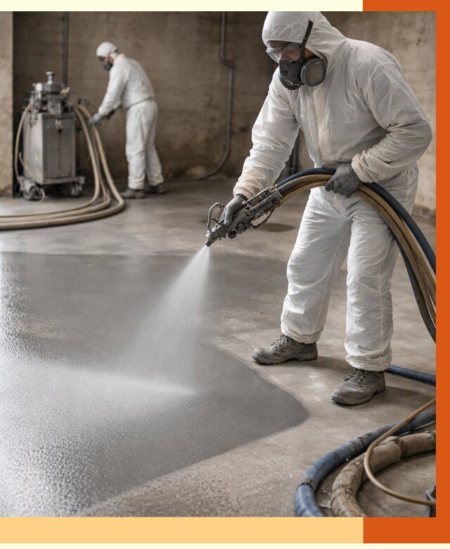 Гидроизоляция полимочевиной в Гатчине от 8735 руб/м² — напыление полимерной гидроизоляции | ТепломастерГтч