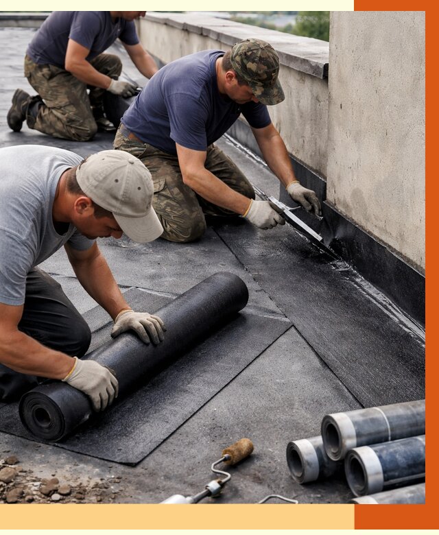 Гидроизоляция кровли в Гатчине от 4624 руб. — профессиональная гидроизоляция крыши | ТепломастерГтч