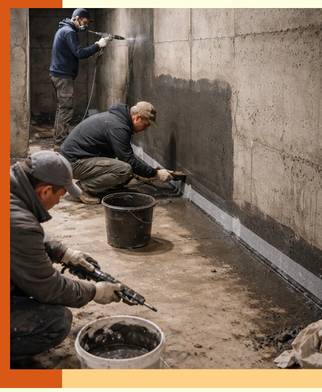 Гидроизоляция подвала в Гатчине — комплексная защита от влаги