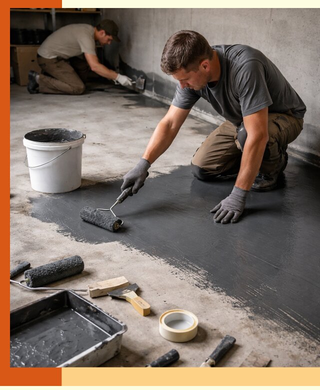 Гидроизоляция гаражного пола в Гатчине — надежная защита от влаги