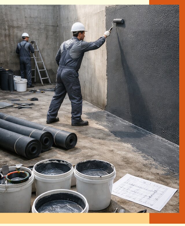 Гидроизоляция резервуара в Гатчине от 123312 руб. под ключ | ТепломастерГтч