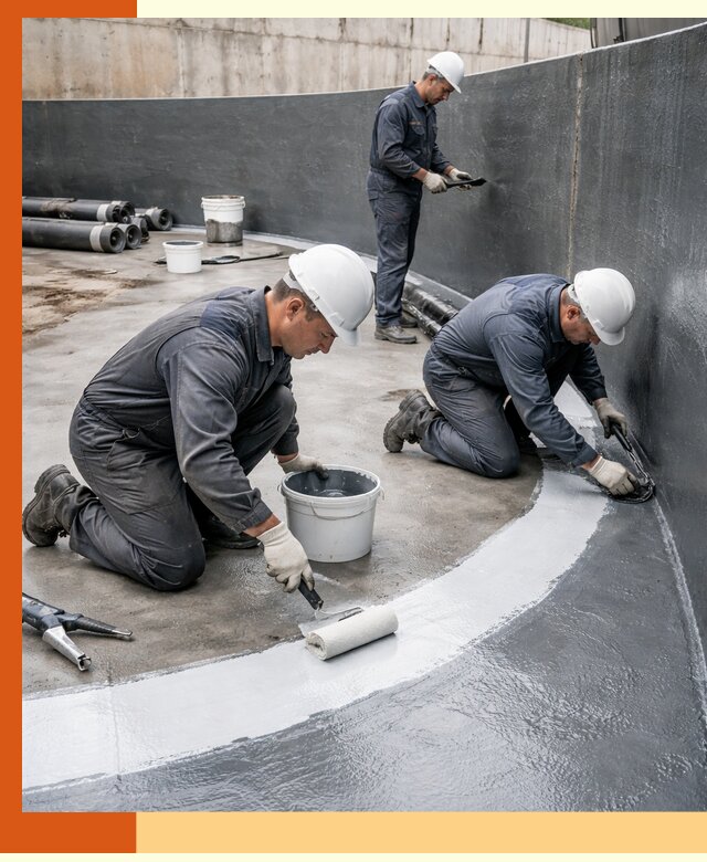 Гидроизоляция резервуара для топлива в Гатчине