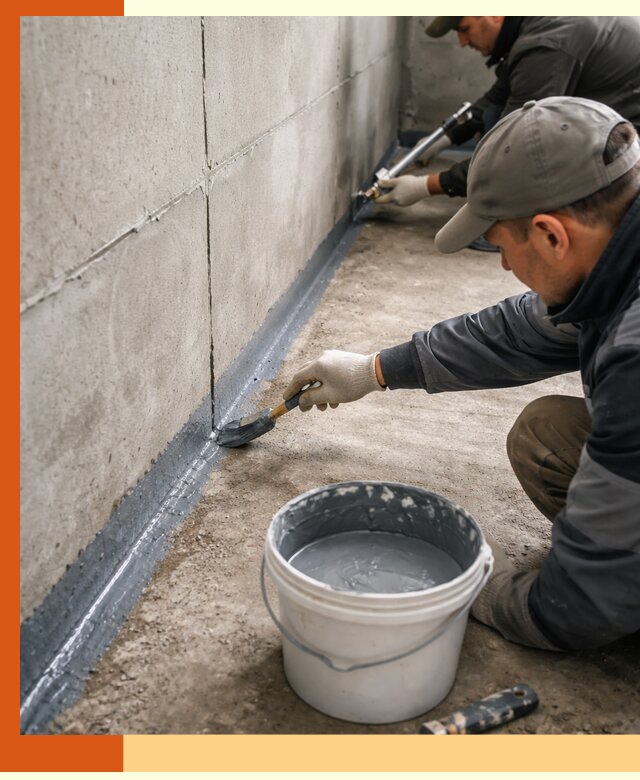 Гидроизоляция швов зданий и конструкций в Гатчине