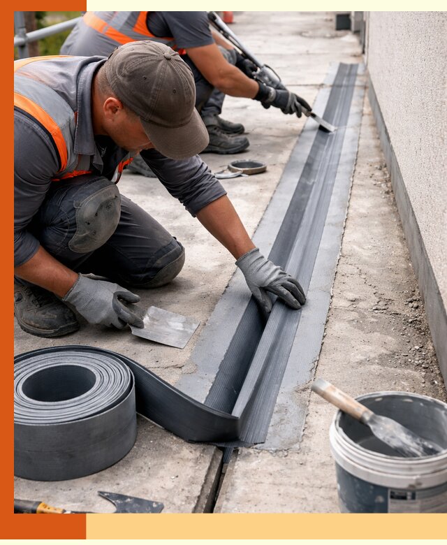 Гидроизоляция деформационного шва в Гатчине профессионально и надежно