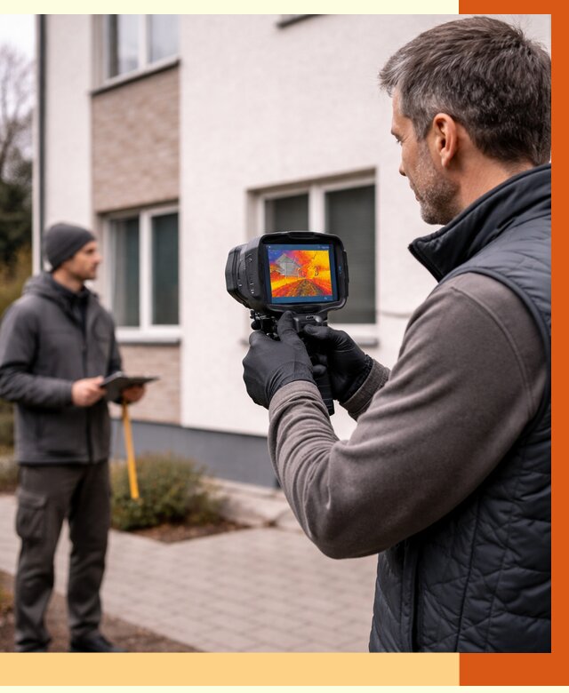 Тепловизионное обследование дома в Гатчине от 4624 руб. — услуги ТепломастерГтч