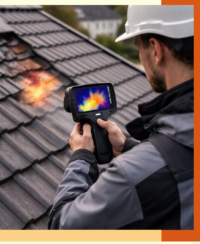 Тепловизионное обследование кровли в Гатчине от 4624 руб. — ТепломастерГтч под ключ