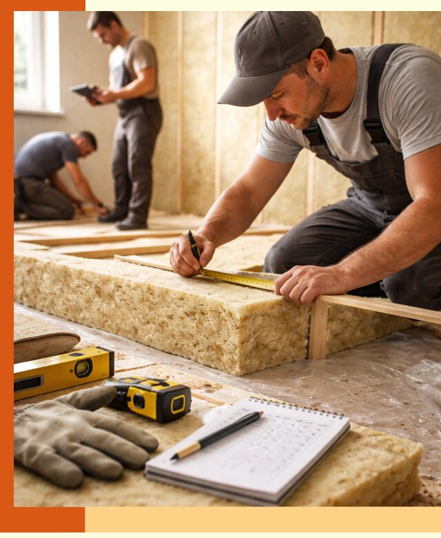 Расчет толщины утеплителя для зданий и помещений в Гатчине