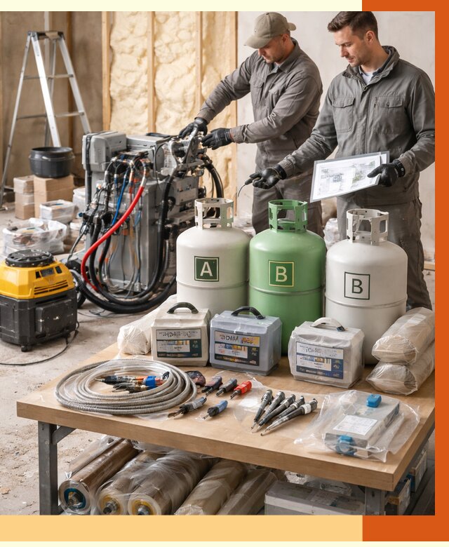 Продажа компонентов ППУ с консультацией в Гатчине от 4316 руб. | ТепломастерГтч